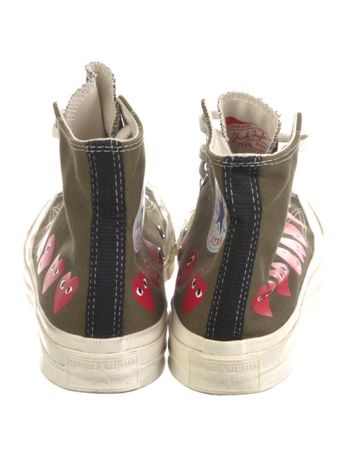 Comme des Garçons Play x Converse Canvas Graphic Print Sneakers