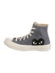Comme des Garçons Play x Converse Canvas Printed Sneakers