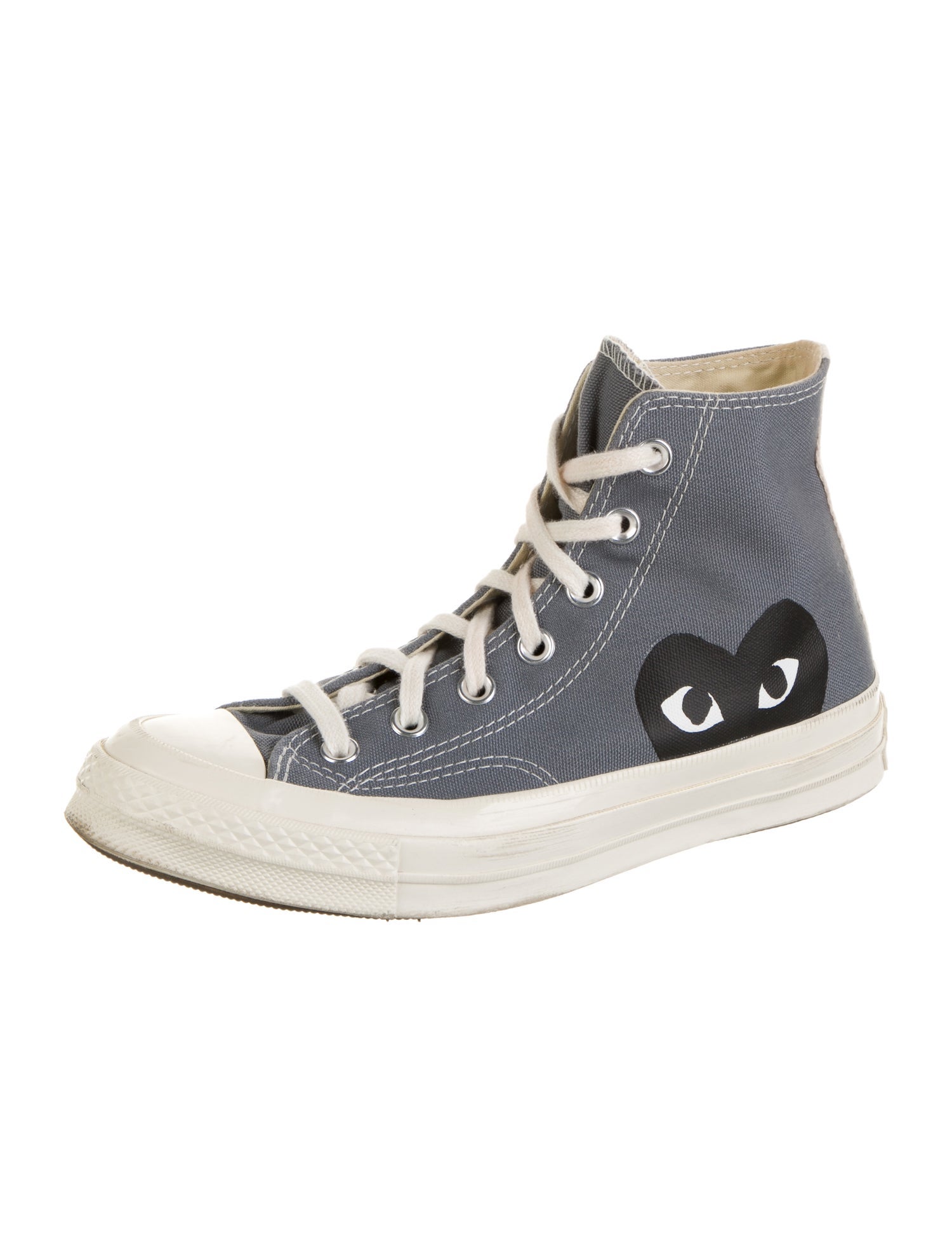 Comme des Garçons Play x Converse Canvas Printed Sneakers