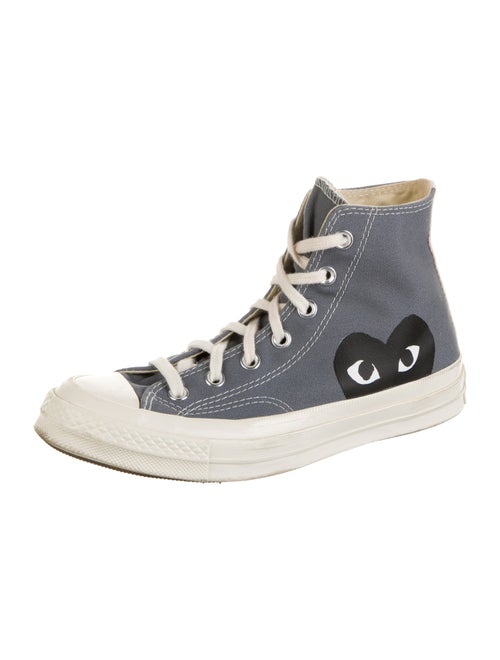 Comme des Garçons Play x Converse Canvas Printed Sneakers