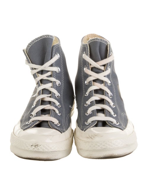 Comme des Garçons Play x Converse Canvas Printed Sneakers