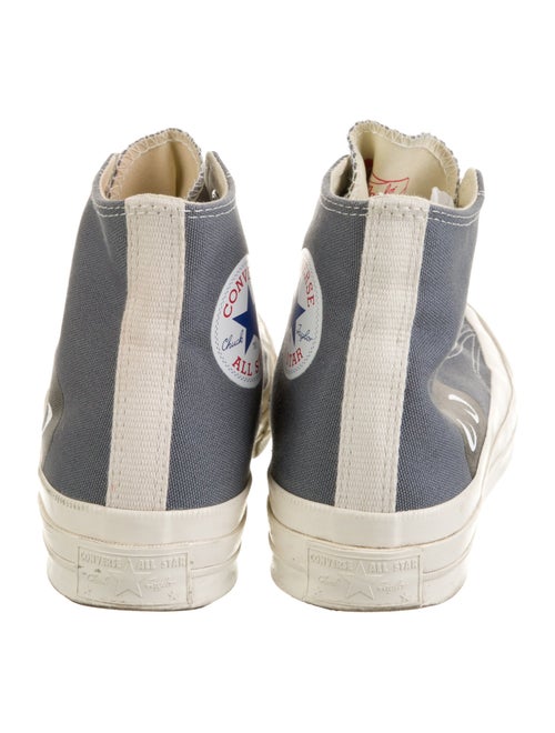 Comme des Garçons Play x Converse Canvas Printed Sneakers
