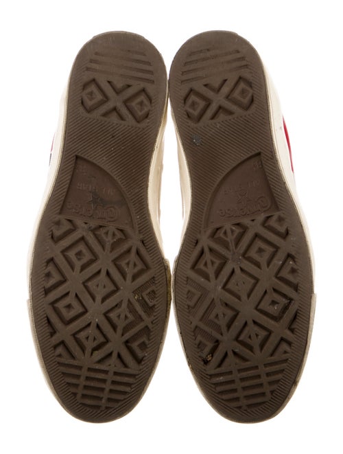 Comme des Garçons Play x Converse Canvas Printed Sneakers