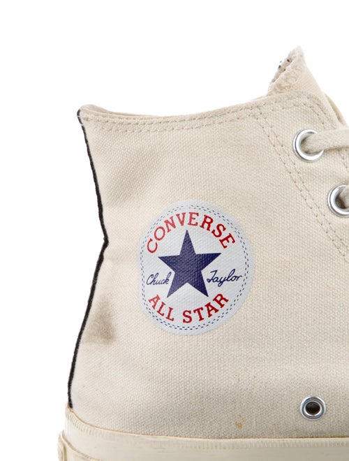 Comme des Garçons Play x Converse Canvas Printed Sneakers