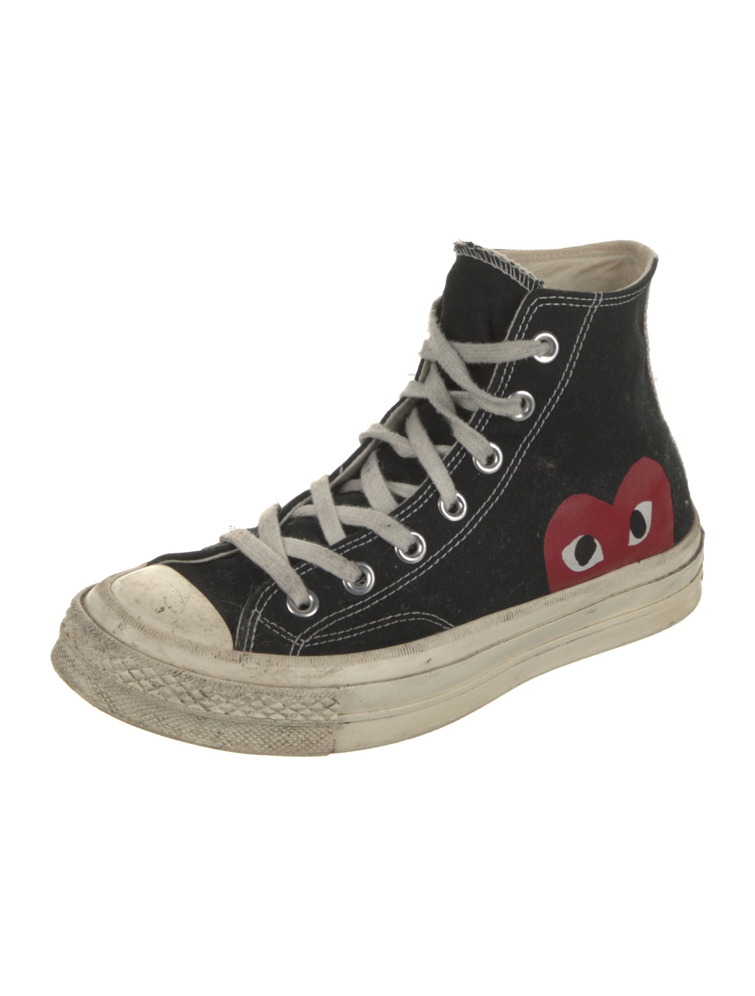 Comme des Garçons Play x Converse Canvas Graphic Print Sneakers