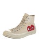 Comme des Garçons Play x Converse Canvas Printed Sneakers
