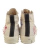 Comme des Garçons Play x Converse Canvas Printed Sneakers