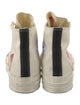 Comme des Garçons Play x Converse Canvas Colorblock Pattern Sneakers