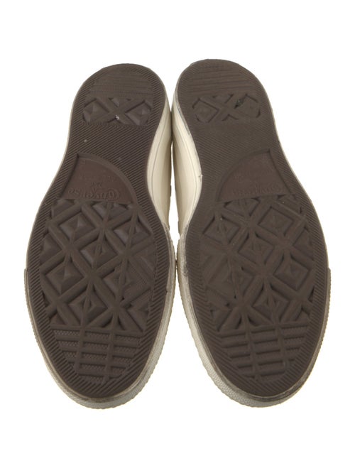 Comme des Garçons Play x Converse Canvas Colorblock Pattern Sneakers