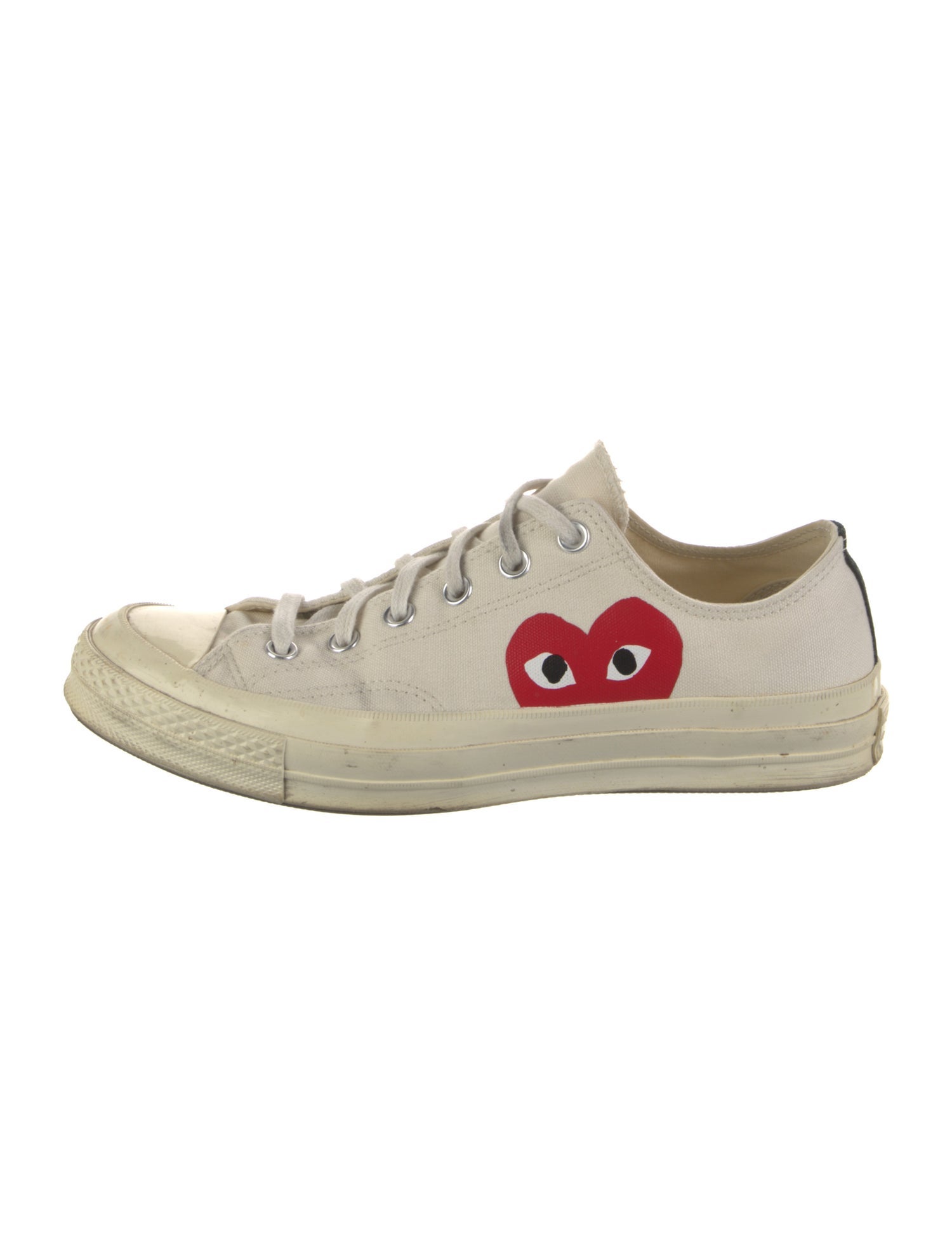 Comme des Garçons Play x Converse Canvas Printed Sneakers
