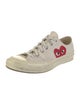 Comme des Garçons Play x Converse Canvas Printed Sneakers