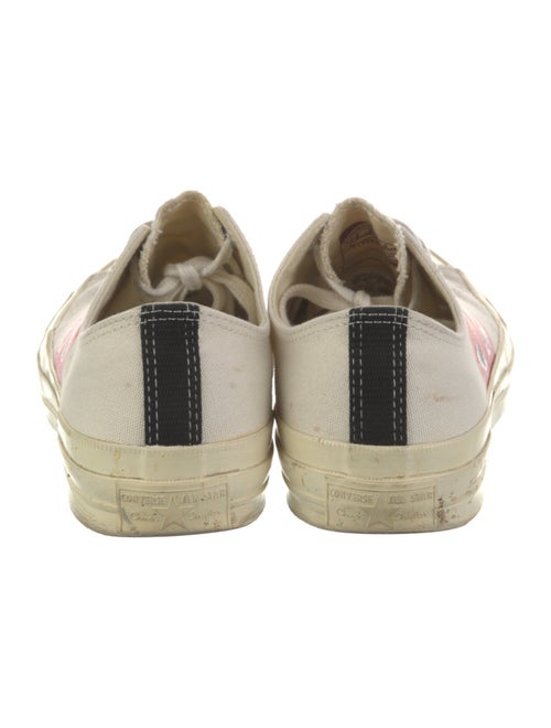Comme des Garçons Play x Converse Canvas Printed Sneakers