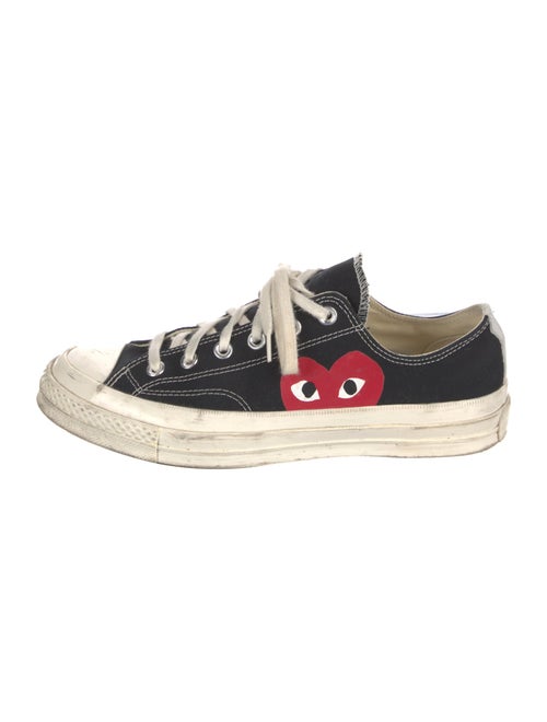 Comme des Garçons Play x Converse Canvas Graphic Print Sneakers