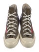 Comme des Garçons Play x Converse Canvas Printed Sneakers