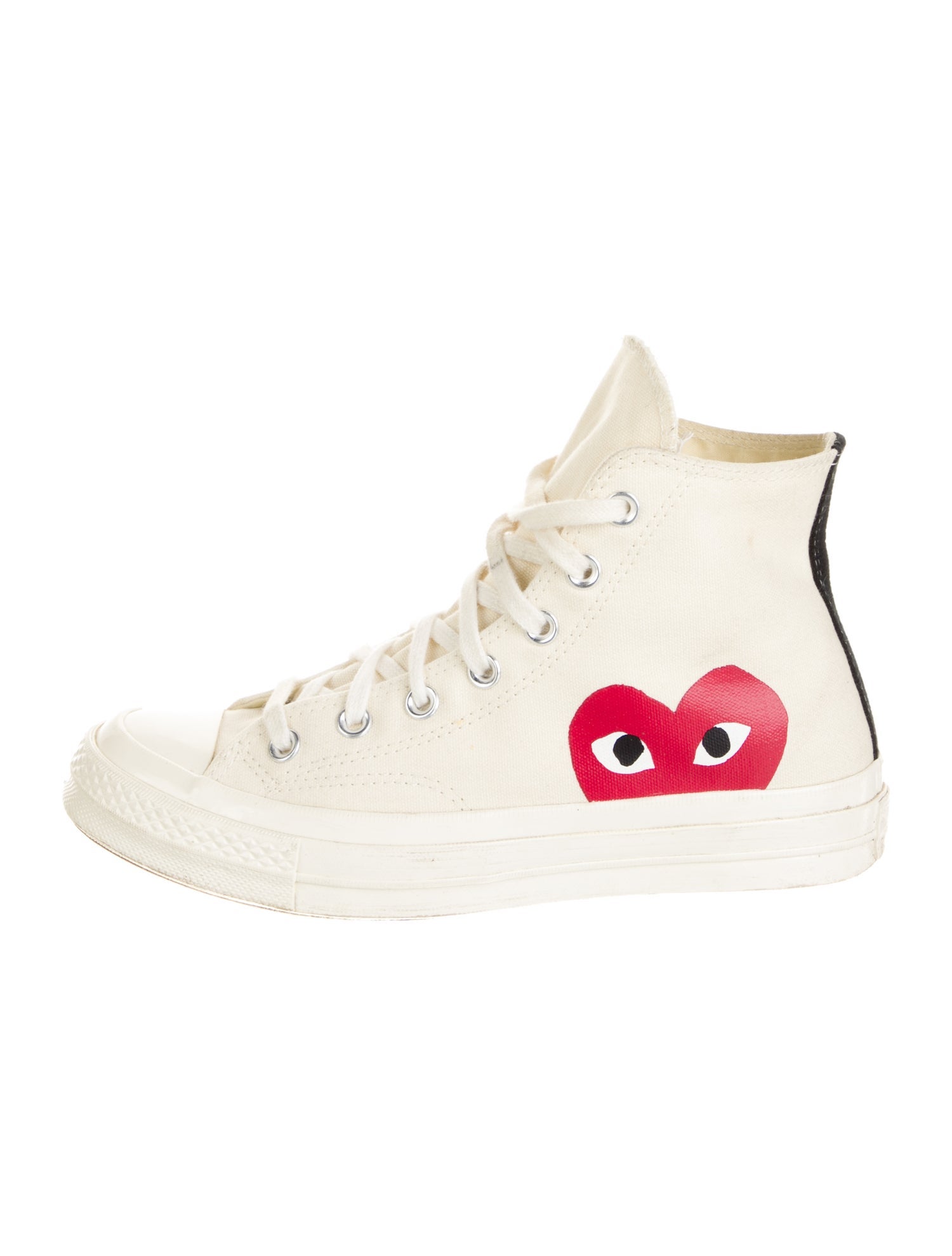 Comme des Garçons Play x Converse Canvas Printed Sneakers