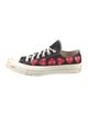 Comme des Garçons Play x Converse Canvas Printed Sneakers