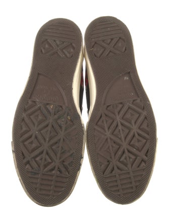 Comme des Garçons Play x Converse Canvas Printed Sneakers