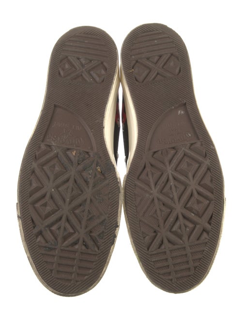 Comme des Garçons Play x Converse Canvas Printed Sneakers