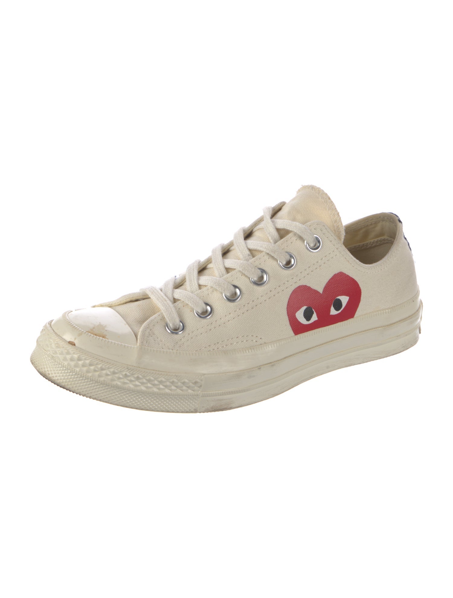 Comme des Garçons Play x Converse Canvas Graphic Print Sneakers