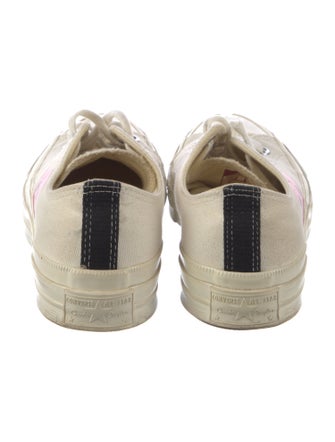 Comme des Garçons Play x Converse Canvas Graphic Print Sneakers