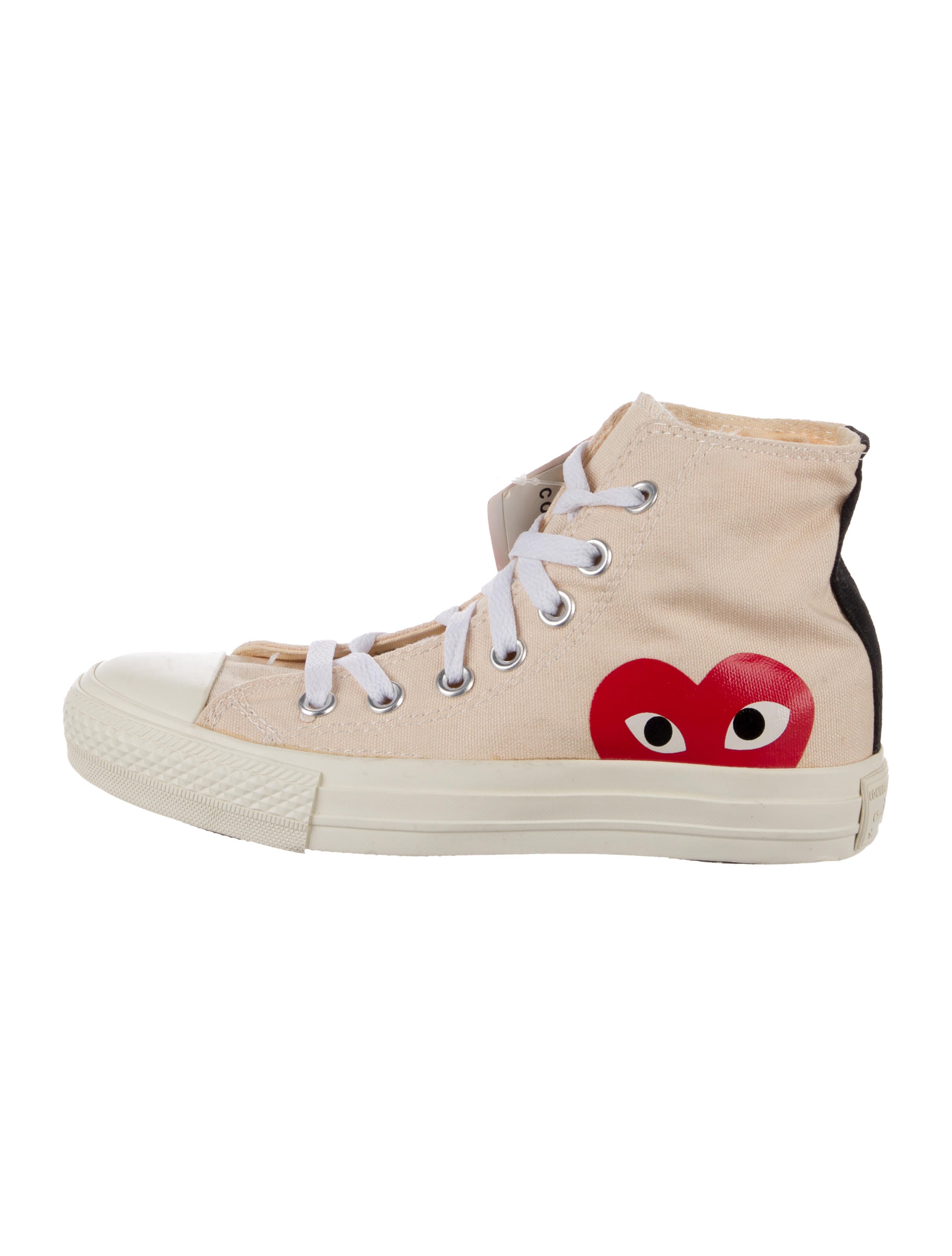 Comme des Garçons Play x Converse Canvas Printed Sneakers