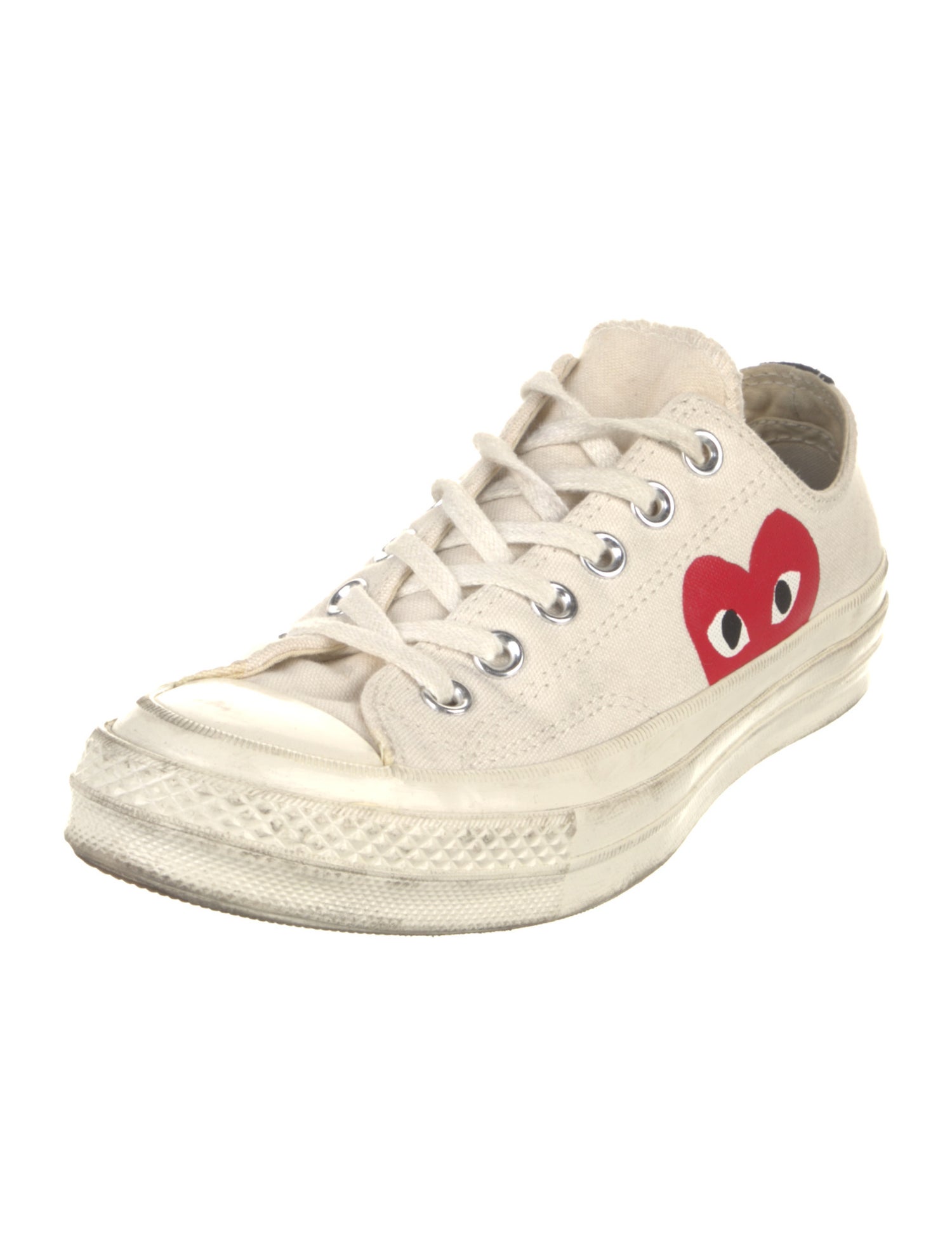 Comme des Garçons Play x Converse Canvas Graphic Print Sneakers