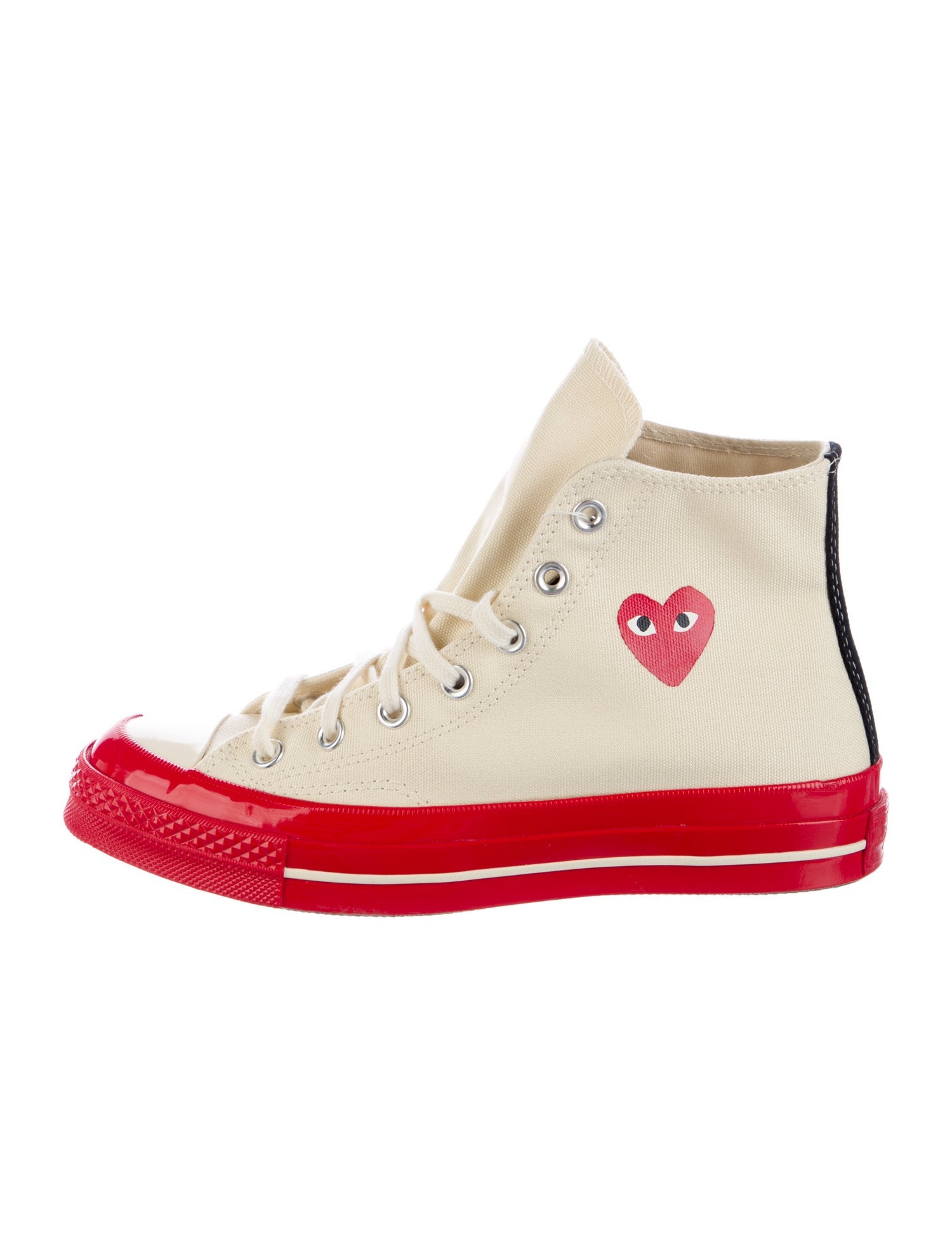 Comme des Garçons Play x Converse Canvas Graphic Print Sneakers