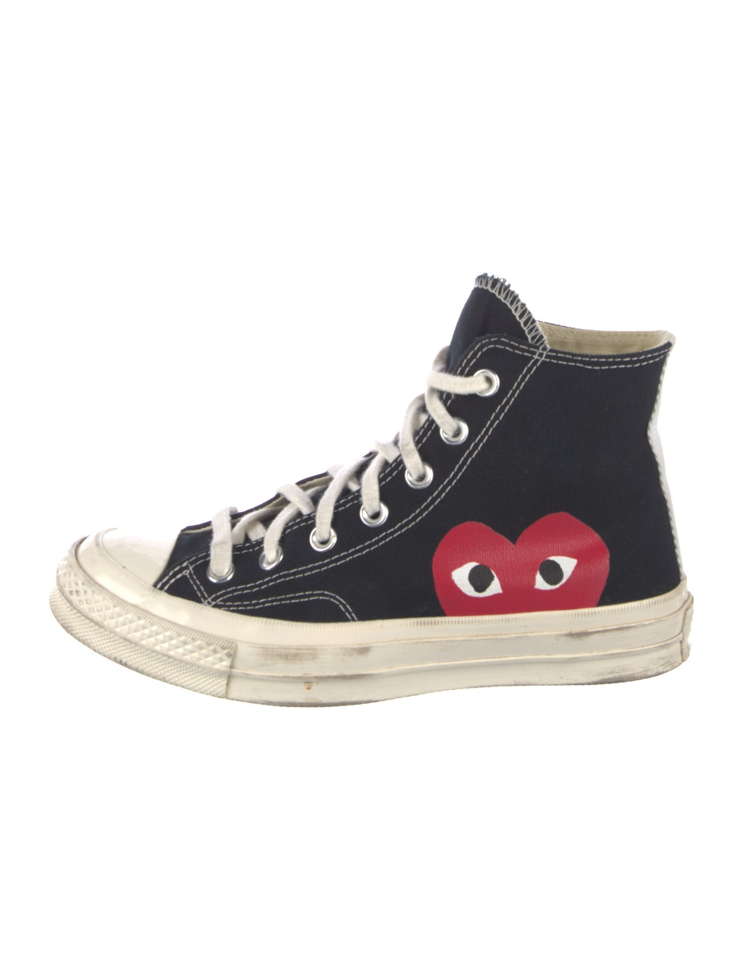 Comme des Garçons Play x Converse Canvas Printed Sneakers