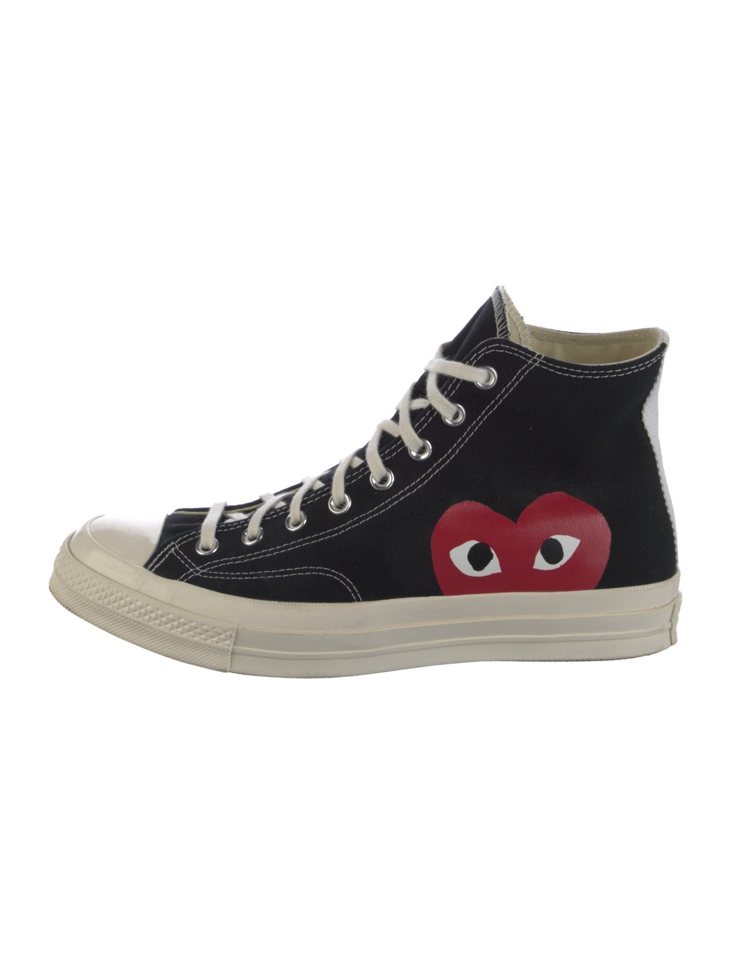 Comme des Garçons Play x Converse Canvas Printed Sneakers