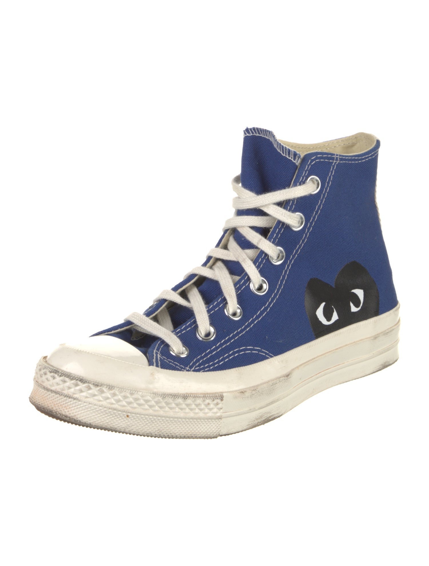 Comme des Garçons Play x Converse Canvas Printed Sneakers