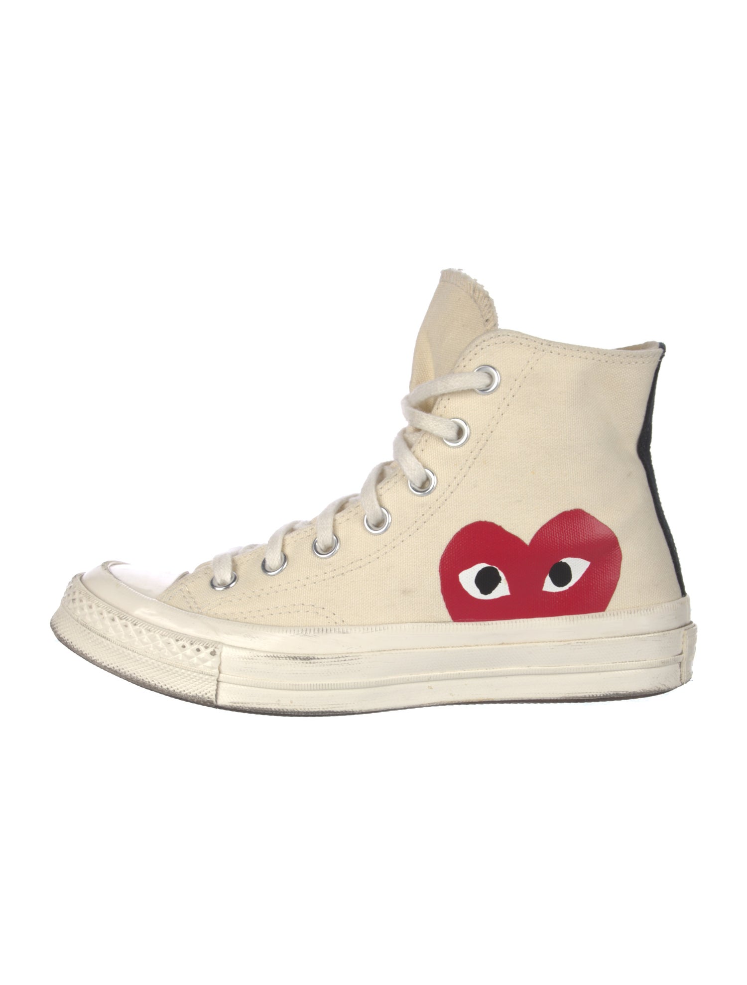 Comme des Garçons Play x Converse Canvas Graphic Print Sneakers