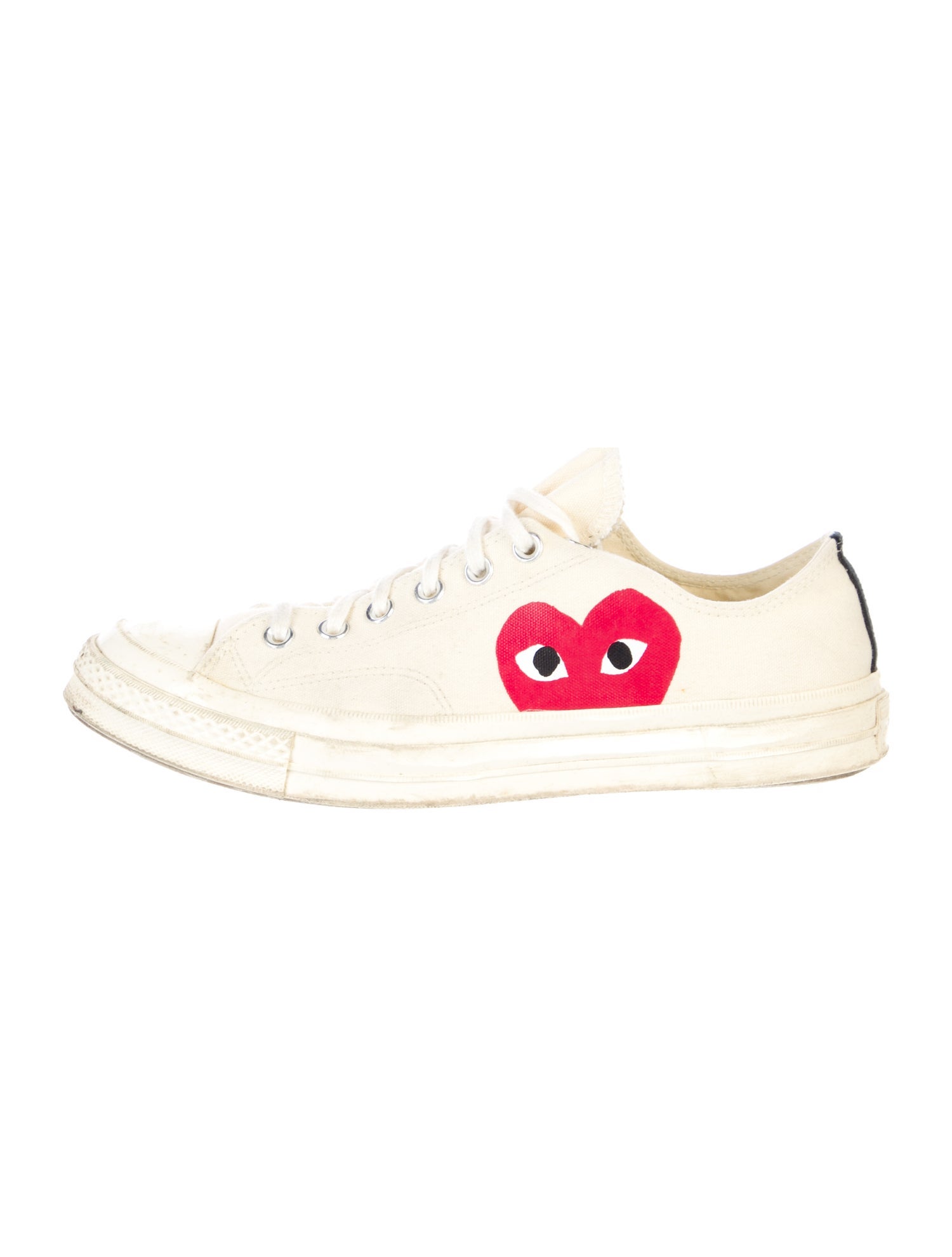 Comme des Garçons Play x Converse Canvas Graphic Print Sneakers