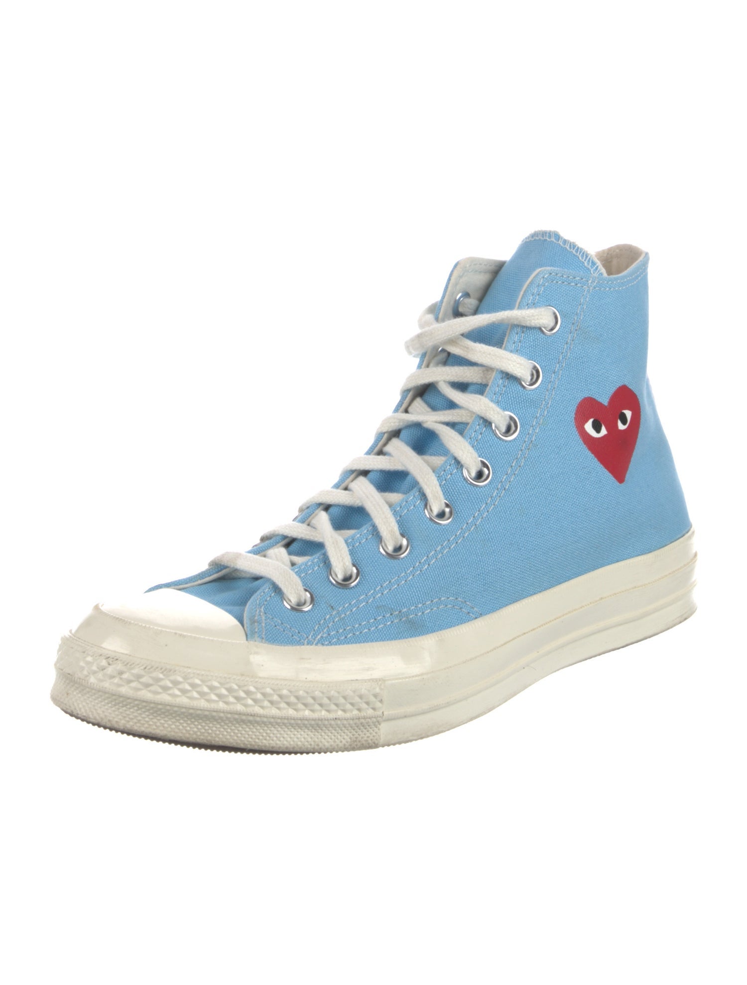 Comme des Garçons Play x Converse Canvas Printed Sneakers