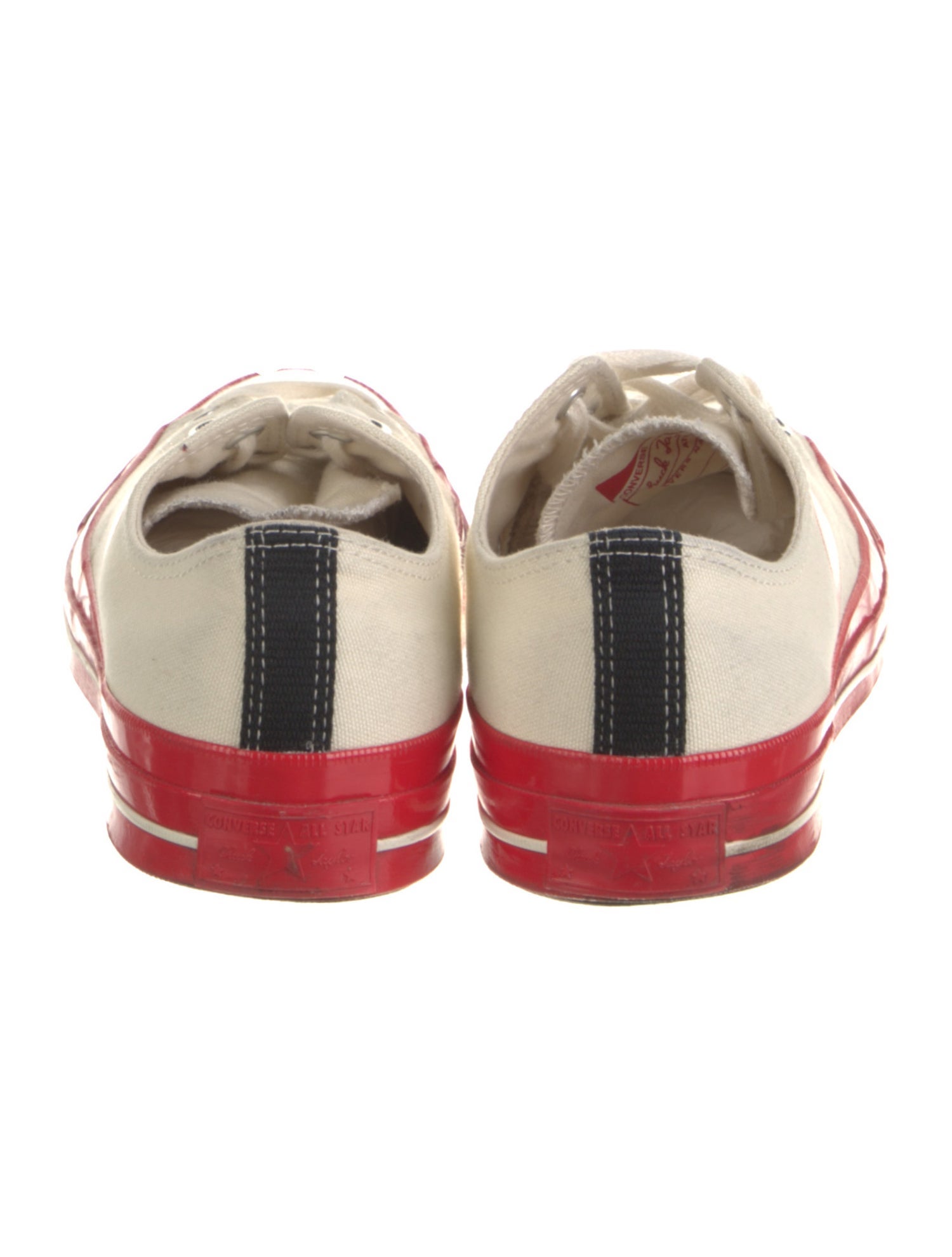 【DNP】CDG COMME des GARCONS コムデギャルソン Comme des Garçons Play x Converse Canvas Printed Sneakers