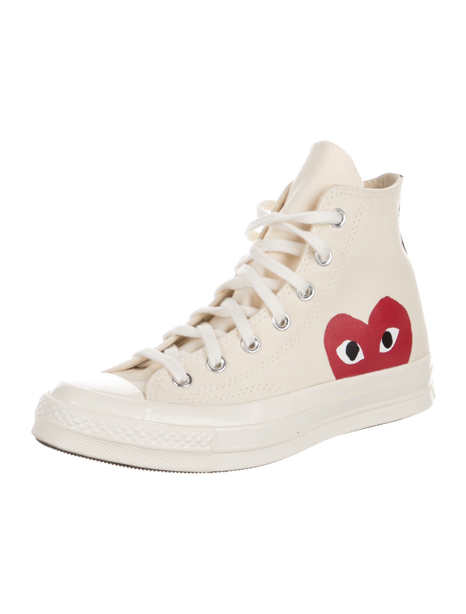 Comme des Garçons Play x Converse Canvas Printed Sneakers