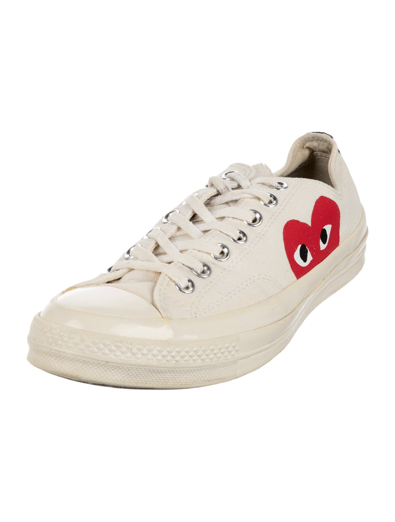 Comme des Garçons Play x Converse Canvas Graphic Print Sneakers