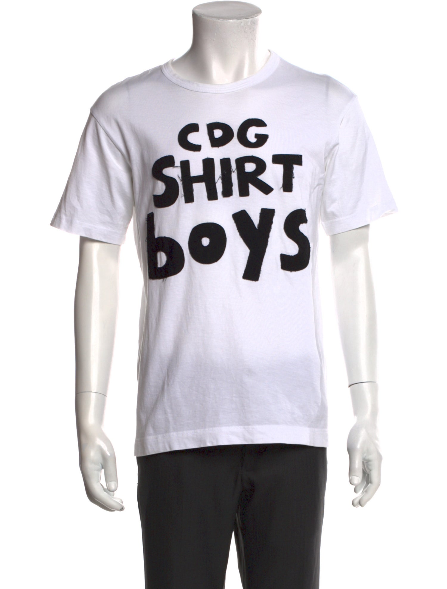 Comme des Garçons SHIRT Boys Graphic Print Crew Neck T-Shirt