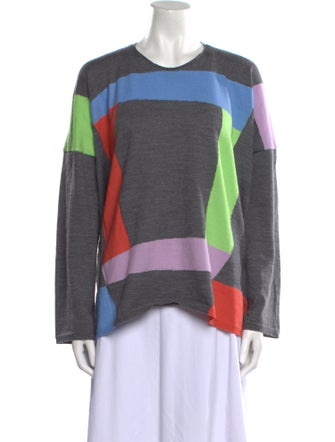 Comme des Garçons SHIRT Boys Cashmere Striped Sweater