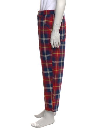 Comme des Garçons SHIRT Boys Plaid Print Pants