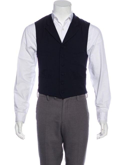 Comme des Garçons Homme Plus Wool Suit Vest navy