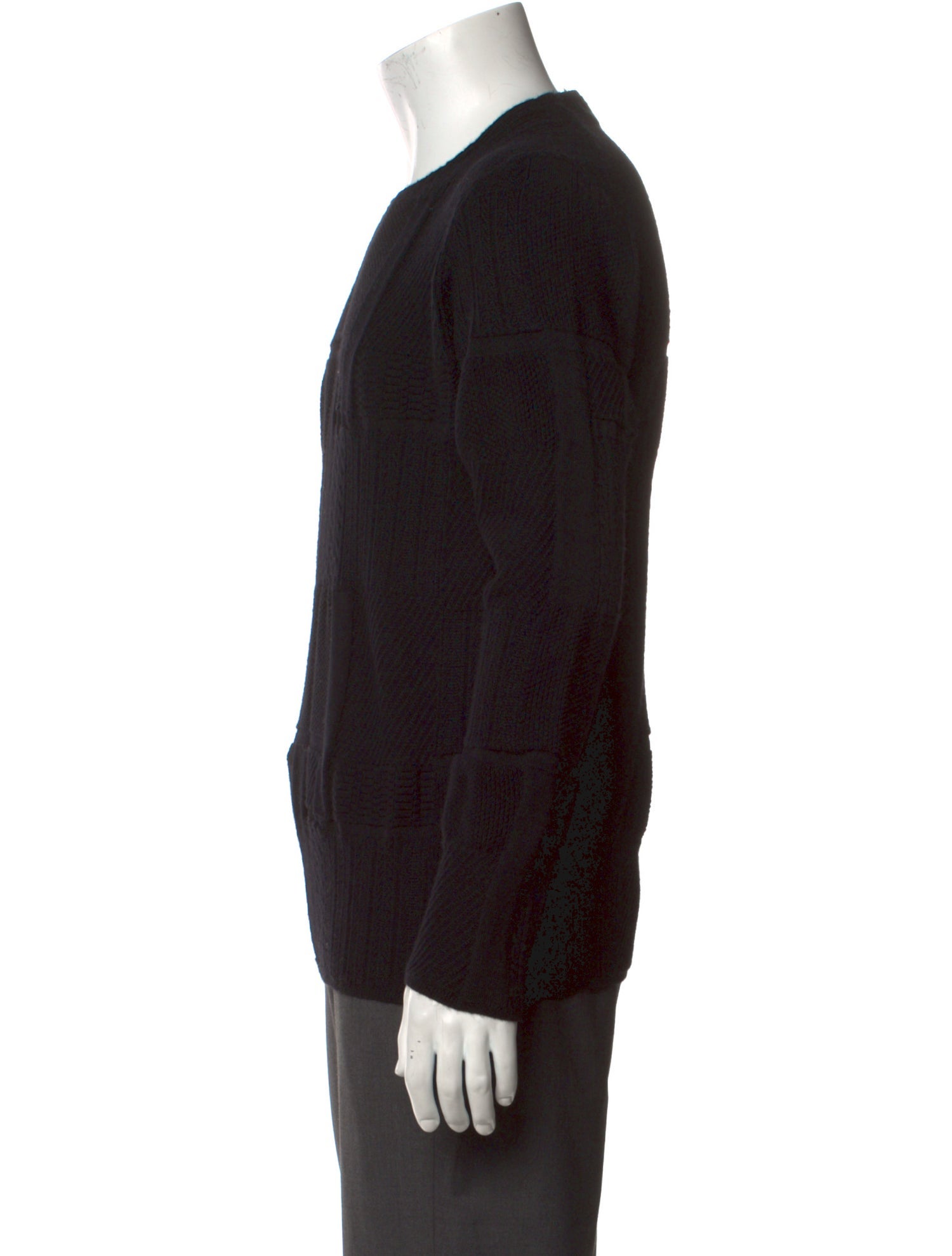 Comme des Garçons Homme Plus Crew Neck Long Sleeve Pullover