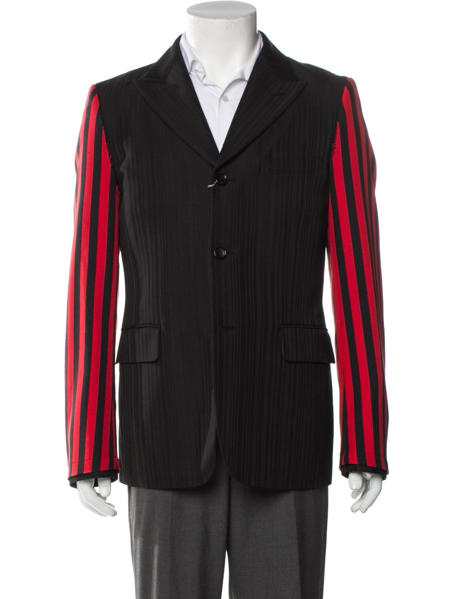 Comme des Garçons Homme Plus Striped Blazer w/ Tags