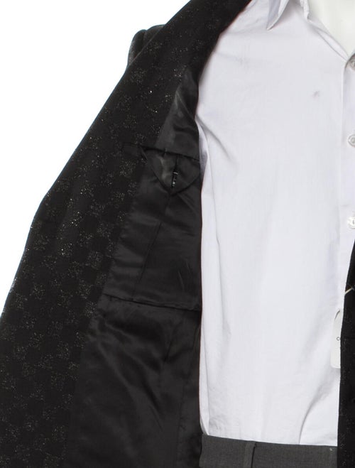 Comme des Garçons Homme Plus Wool Polka Dot Print Overcoat