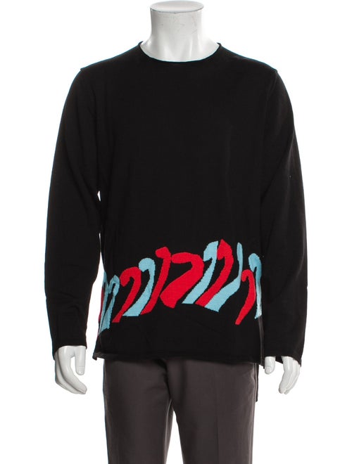 Comme des Garçons Homme Plus Graphic Print Crew Neck Pullover