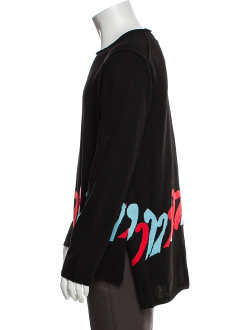 Comme des Garçons Homme Plus Graphic Print Crew Neck Pullover