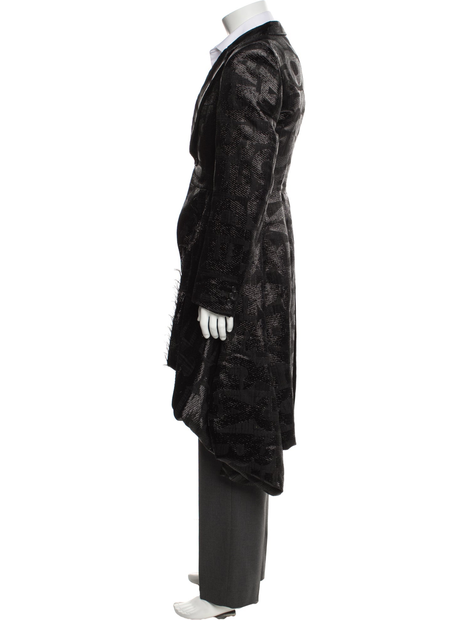 Comme des Garçons Homme Plus Printed Evening Jacket