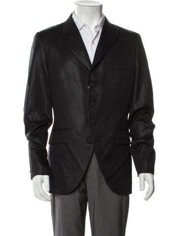 Comme des Garçons Homme Plus Suiting Wool Striped Blazer M