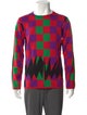 Comme des Garçons Homme Plus Wool Plaid Print Pullover