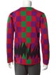 Comme des Garçons Homme Plus Wool Plaid Print Pullover