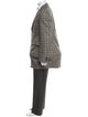 Comme des Garçons Homme Plus Wool Plaid Print Blazer
